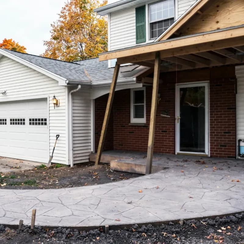 Concrete resurfacing project